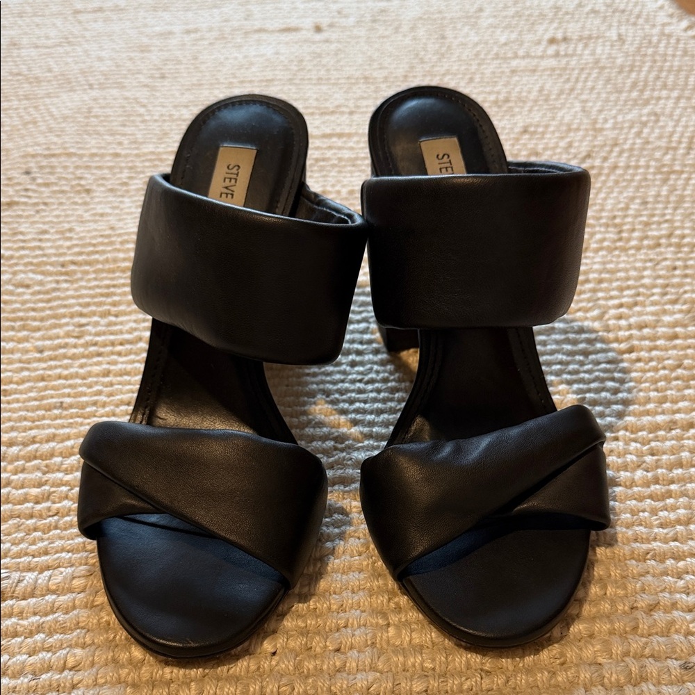 Steve Madden Black Women's Sandals